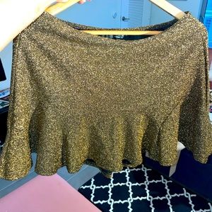 Trixxi Gold Skirt